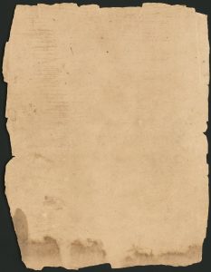 Photo of manuscript from Timbuktu outlining cures for healing the sick